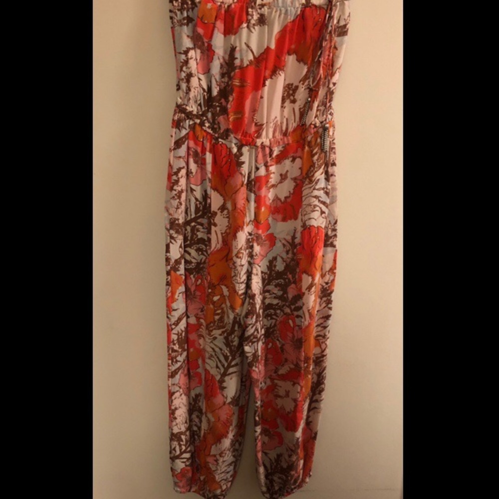 strapless jumpsuit